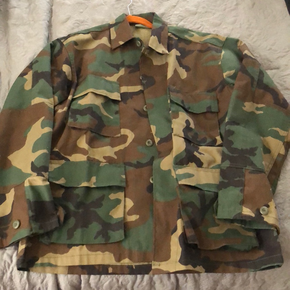 Army fatigue jacket